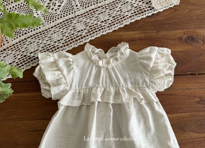 La Camel - Korean Baby Fashion - #babylifestyle - Rosa One-piece - 3