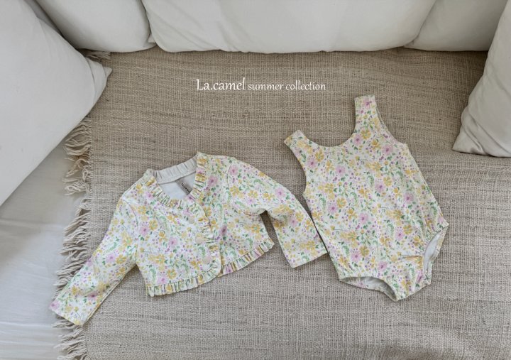 La Camel - Korean Baby Fashion - #babyoninstagram - Marigold Swimwear - 8