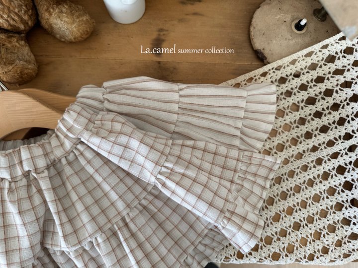 La Camel - Korean Baby Fashion - #babyoninstagram - Latte Skirt - 2