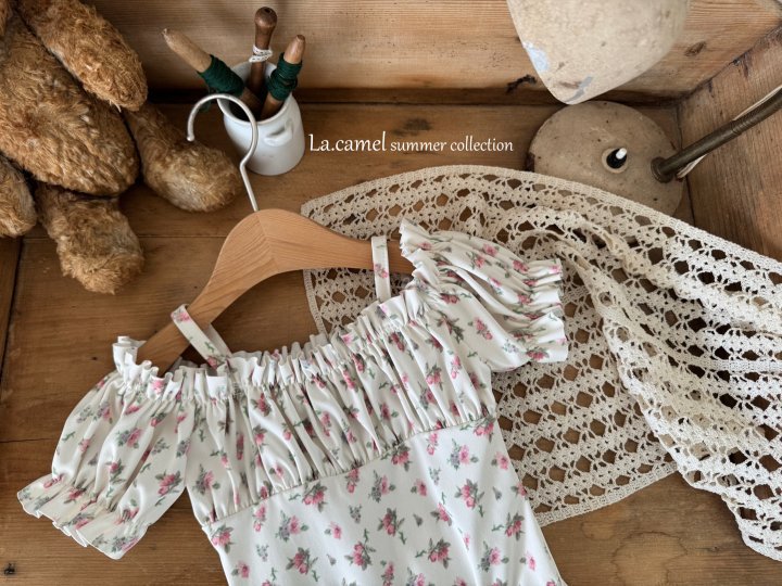 La Camel - Korean Baby Fashion - #babyoutfit - Petitte Swimwear - 3