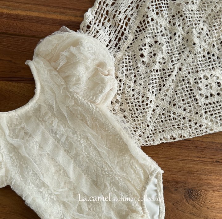La Camel - Korean Baby Fashion - #babyoutfit - Ivy Swimwear - 2