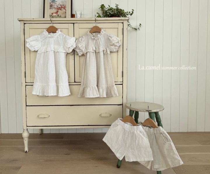 La Camel - Korean Baby Fashion - #babyoutfit - Rosa Pants - 8