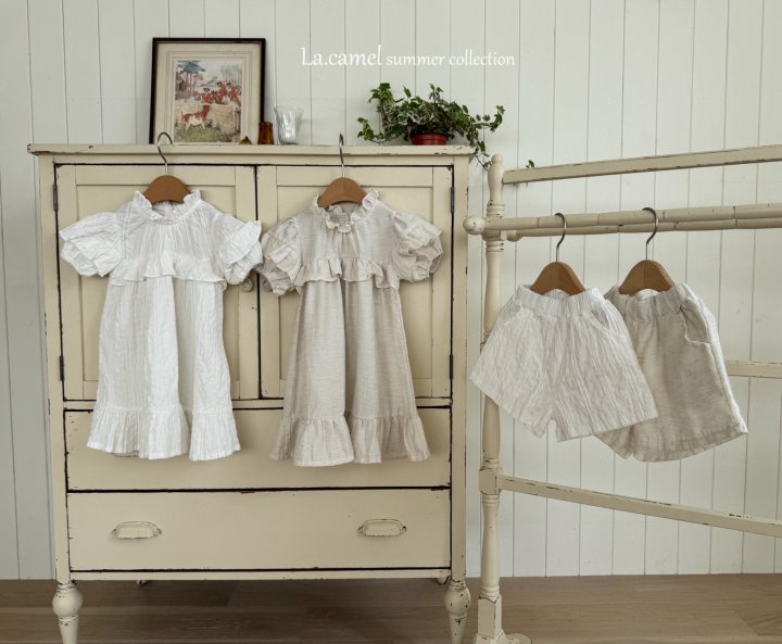 La Camel - Korean Baby Fashion - #babyoutfit - Rosa One-piece - 6