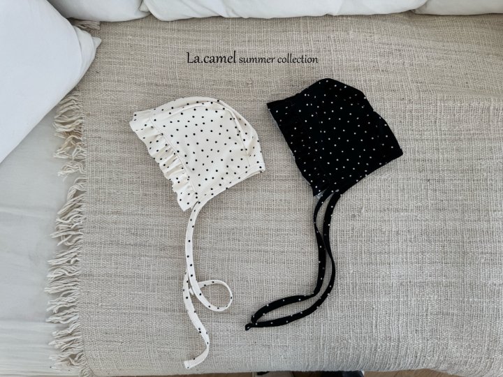 La Camel - Korean Baby Fashion - #babywear - Coco Dot Swimhat - 2