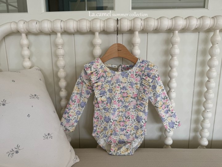 La Camel - Korean Baby Fashion - #onlinebabyshop - Lavender Swimwear - 5