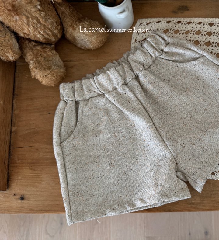La Camel - Korean Baby Fashion - #smilingbaby - Tweed Pants - 3