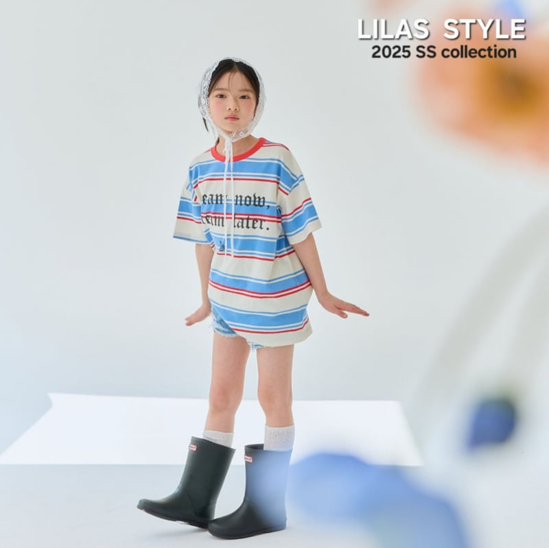 Lilas - Korean Children Fashion - #stylishchildhood - Dream Stripe Tee - 4