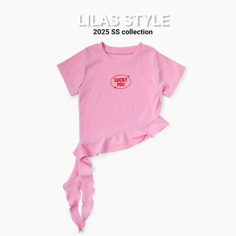 Lilas - Korean Children Fashion - #childofig - Harmony Rib Tee - 8