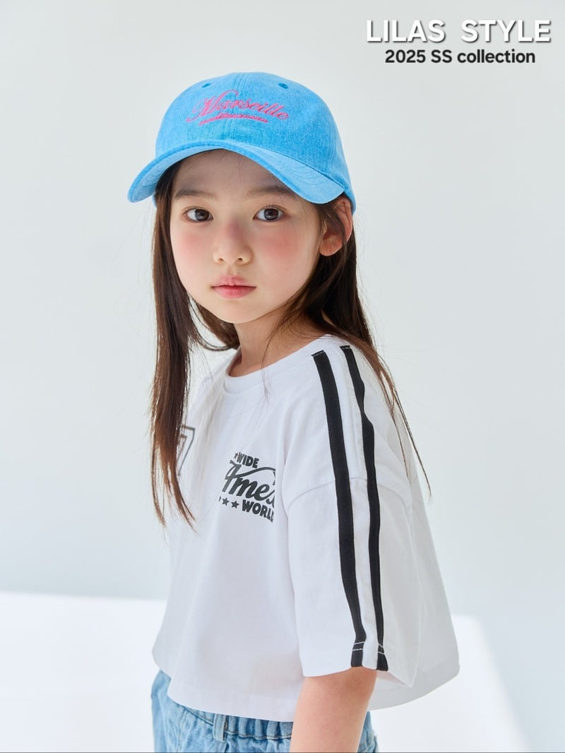 Lilas - Korean Children Fashion - #childofig - Seven Crop Tee - 7