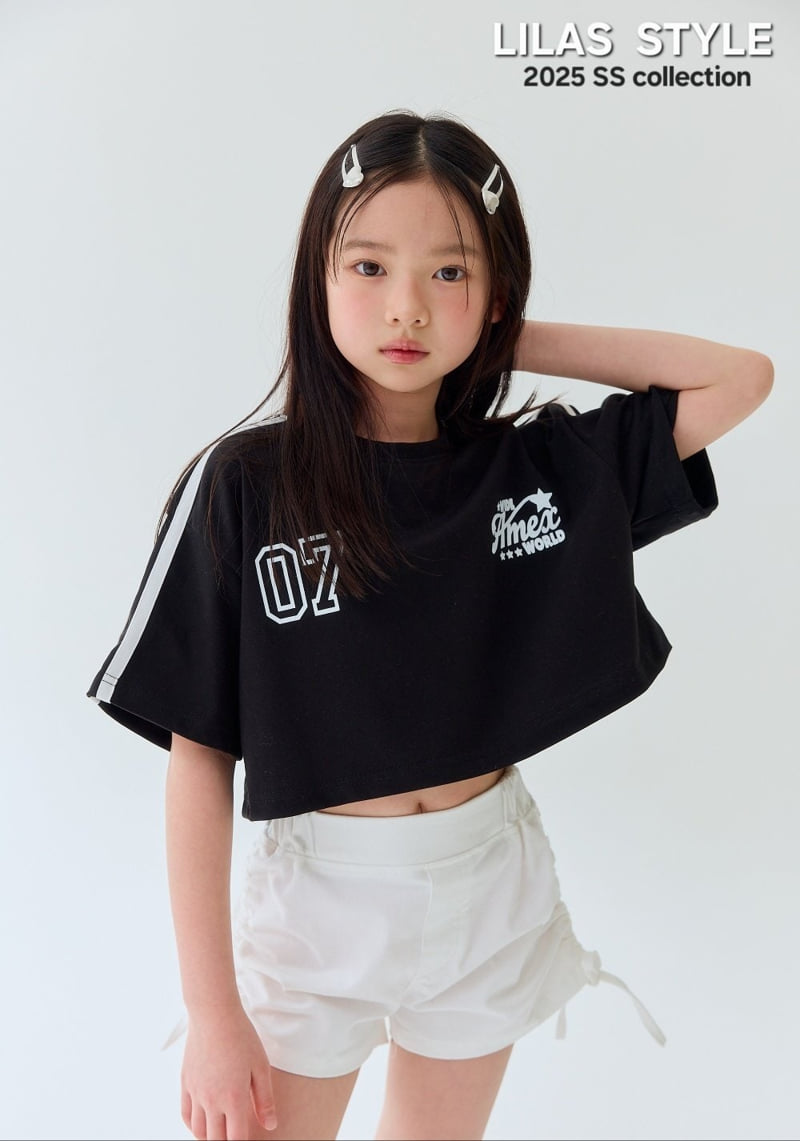 Lilas - Korean Children Fashion - #childofig - Seven Crop Tee - 8
