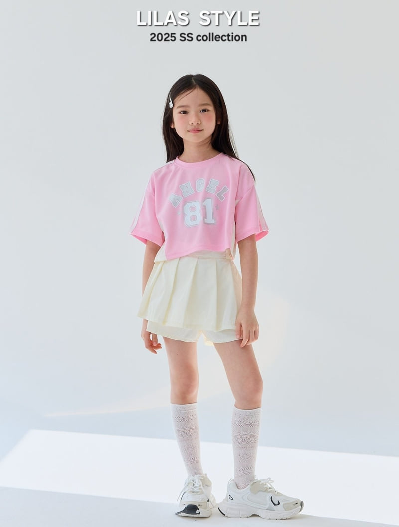 Lilas - Korean Children Fashion - #childofig - Angel Crop Tee - 6