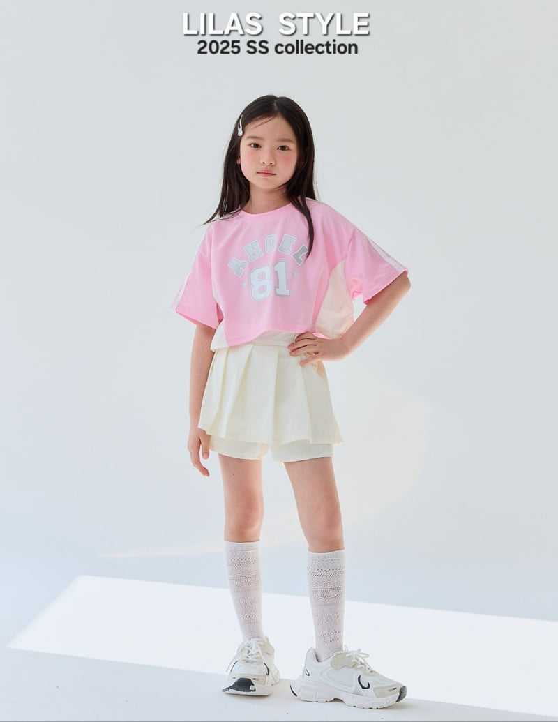 Lilas - Korean Children Fashion - #childrensboutique - Angel Crop Tee - 7
