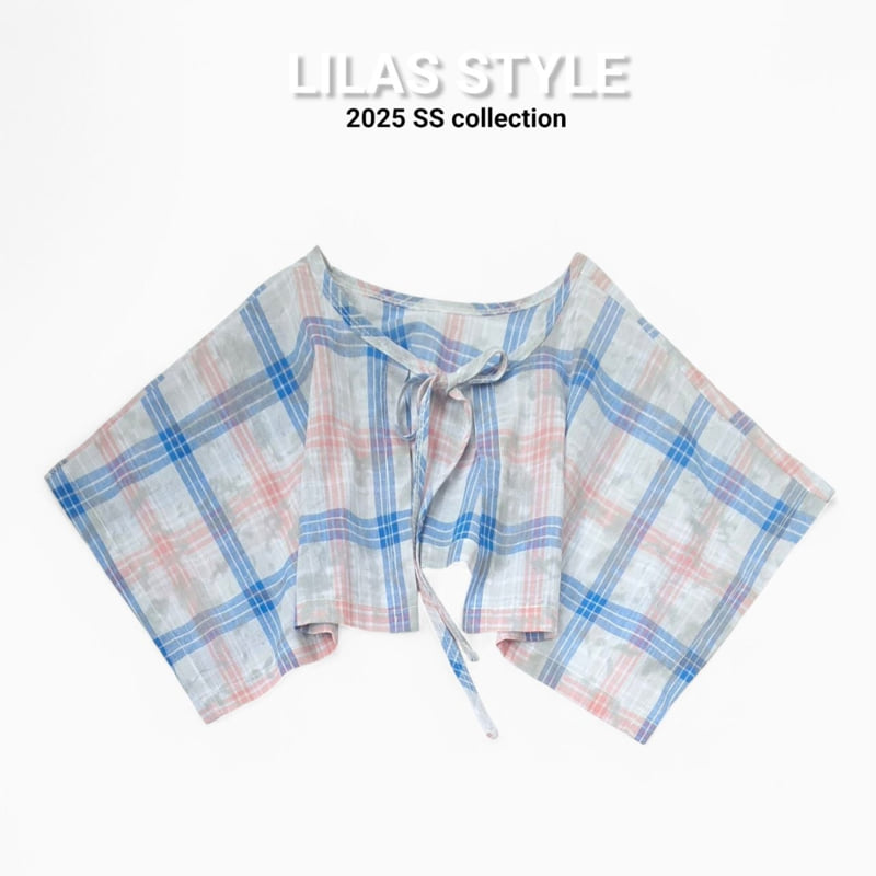 Lilas - Korean Children Fashion - #childrensboutique - Here There Check Wrap - 12