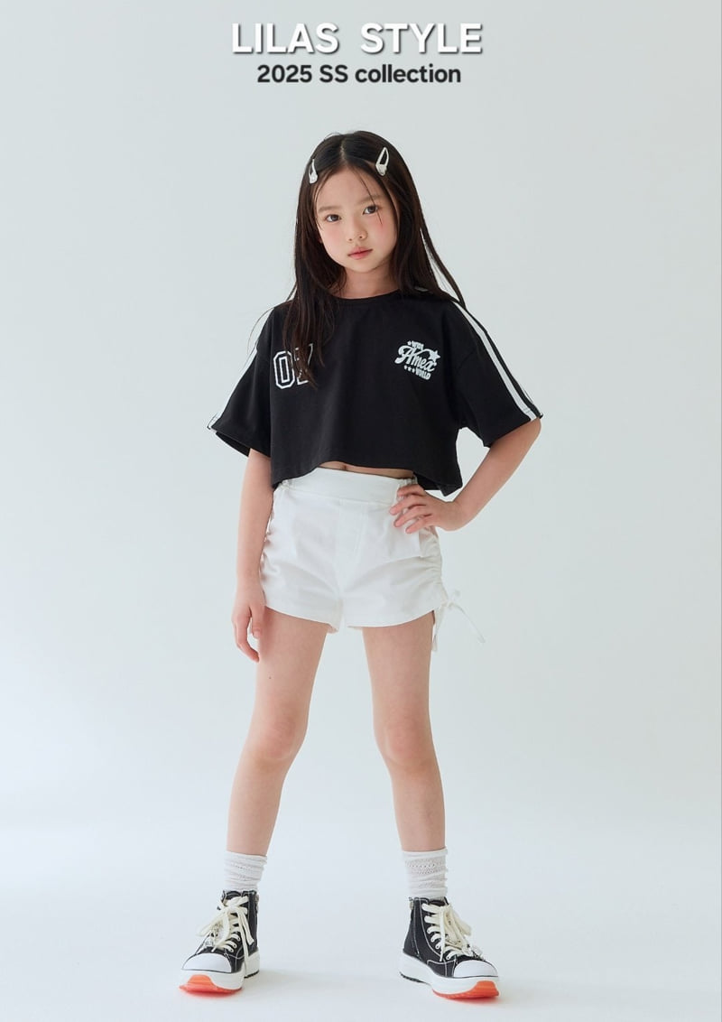 Lilas - Korean Children Fashion - #designkidswear - Seven Crop Tee - 10