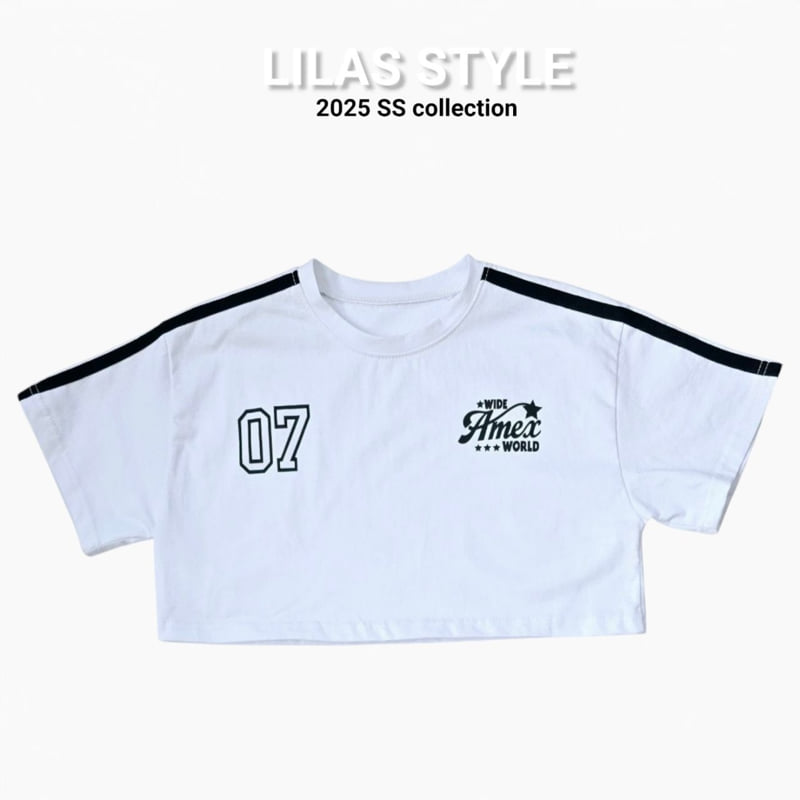 Lilas - Korean Children Fashion - #discoveringself - Seven Crop Tee - 11