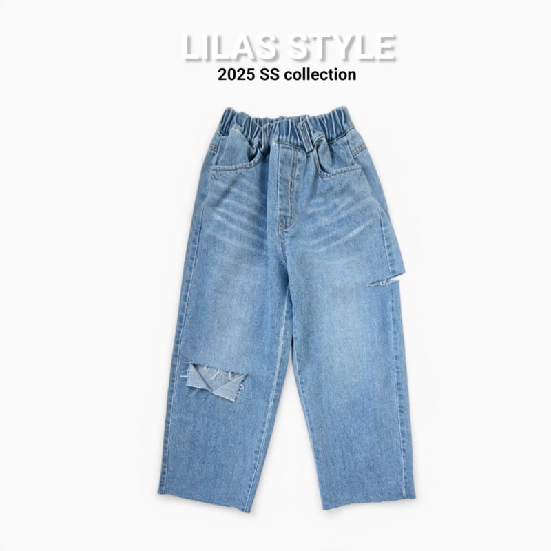 Lilas - Korean Children Fashion - #discoveringself - Denim Pants