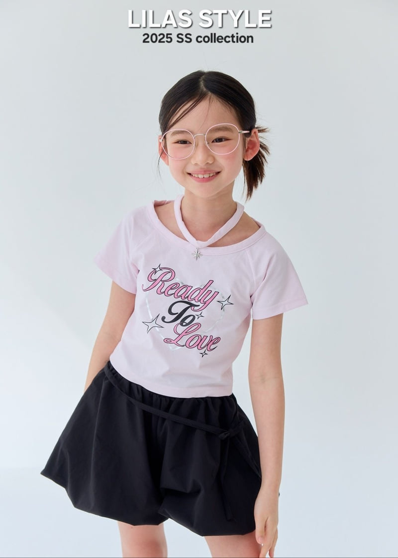 Lilas - Korean Children Fashion - #fashionkids - Necklace Tee - 2