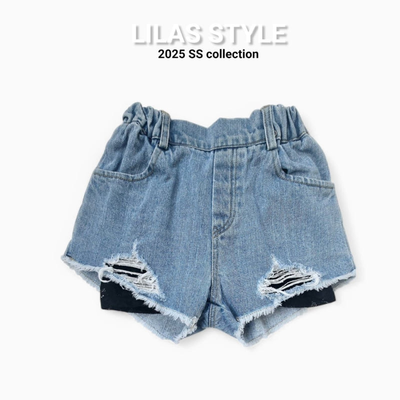 Lilas - Korean Children Fashion - #fashionkids - Unique Blue Short Pants
