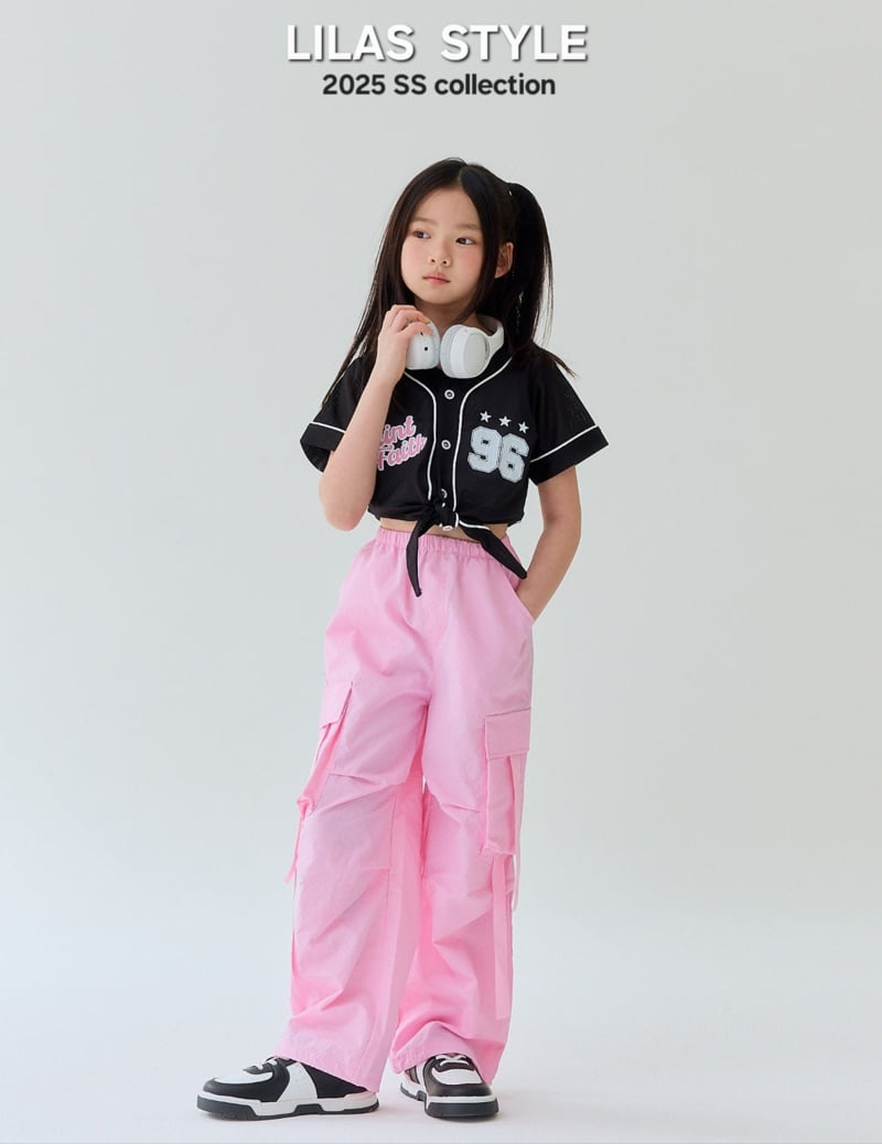 Lilas - Korean Children Fashion - #kidsshorts - Issue Knot Tee - 5