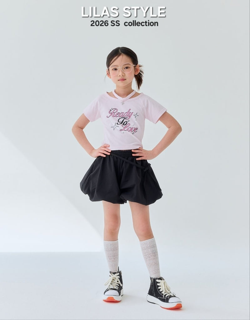 Lilas - Korean Children Fashion - #kidsstore - Ribbon Balloon Pants - 5