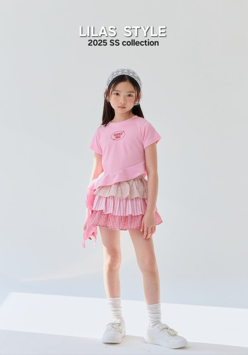 Lilas - Korean Children Fashion - #Kfashion4kids - Harmony Rib Tee - 4