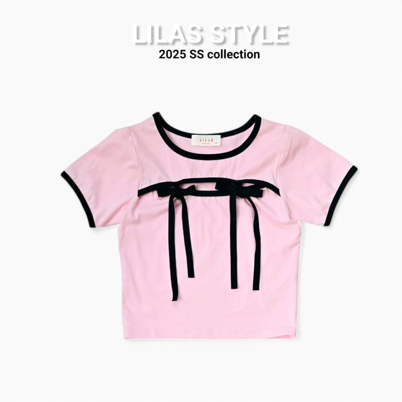Lilas - Korean Children Fashion - #magicofchildhood - Nana Ribbon Tee - 11