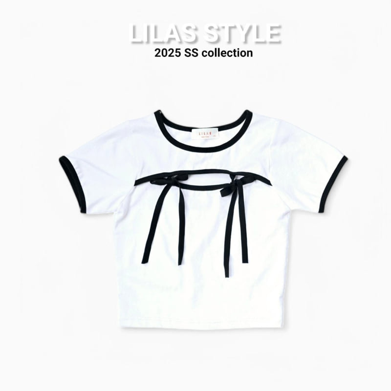 Lilas - Korean Children Fashion - #minifashionista - Nana Ribbon Tee - 12