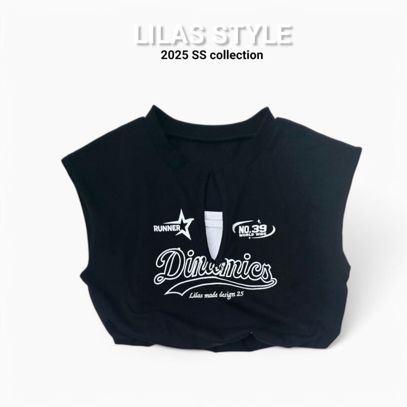 Lilas - Korean Children Fashion - #stylishchildhood - Rhythm Sleeveless Tee