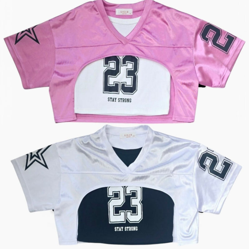 Lilas - Korean Children Fashion - #toddlerclothing - Hot Place Layered Tee