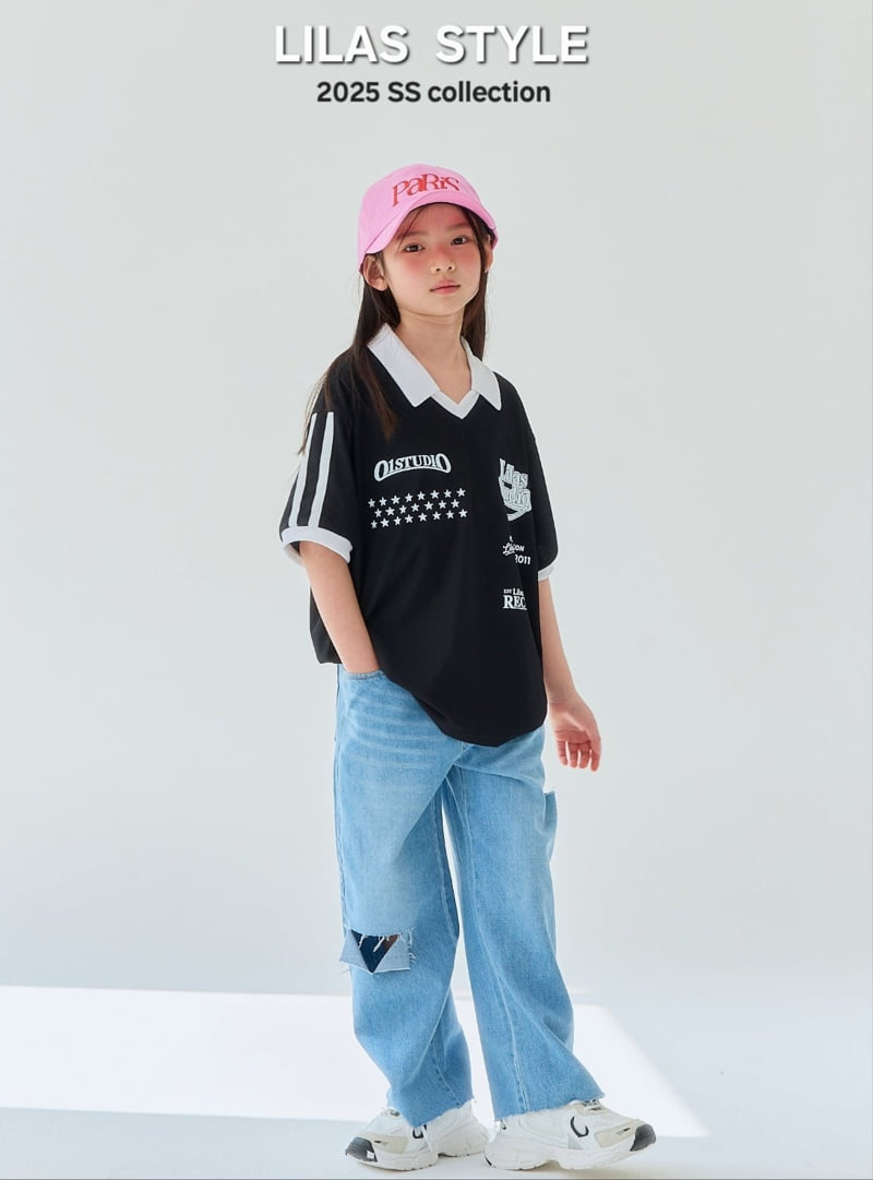 Lilas - Korean Children Fashion - #toddlerclothing - Denim Pants - 12