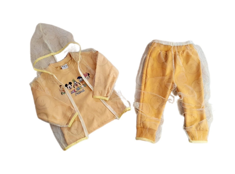 Little Rabbit - Korean Children Fashion - #discoveringself - Forest Clothes Top Bottom Set - 8
