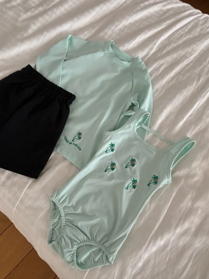 Log101 - Korean Children Fashion - #childofig - Palm Tree Rash Guard - 4