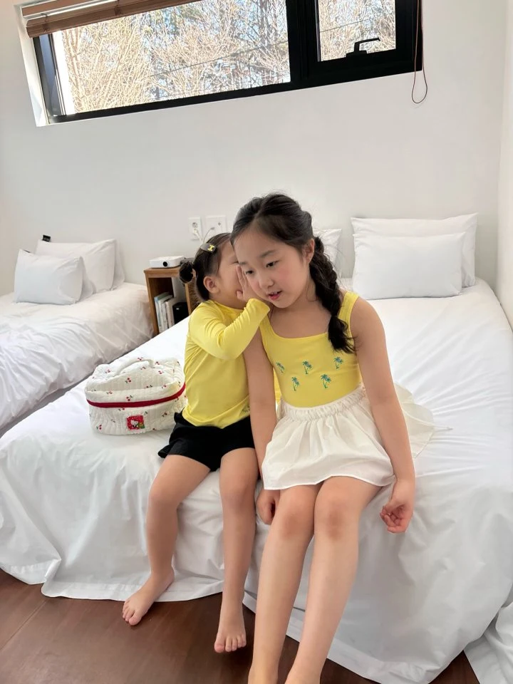 Log101 - Korean Children Fashion - #fashionkids - Palm Tree Rash Guard - 7