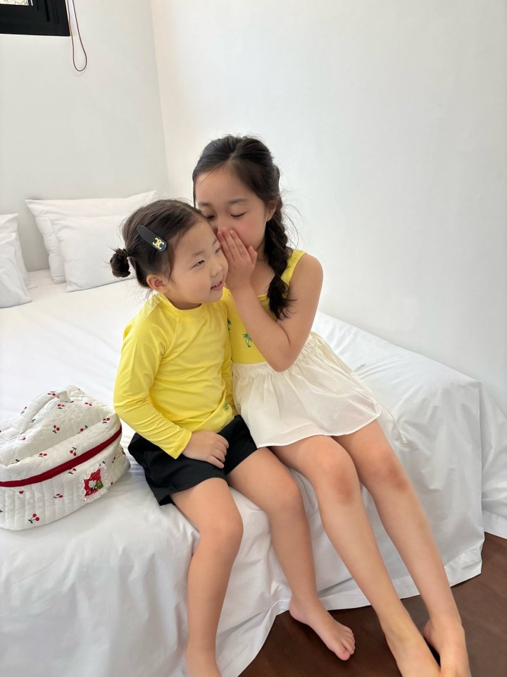 Log101 - Korean Children Fashion - #kidsshorts - Log Palm Swimsuit - 9