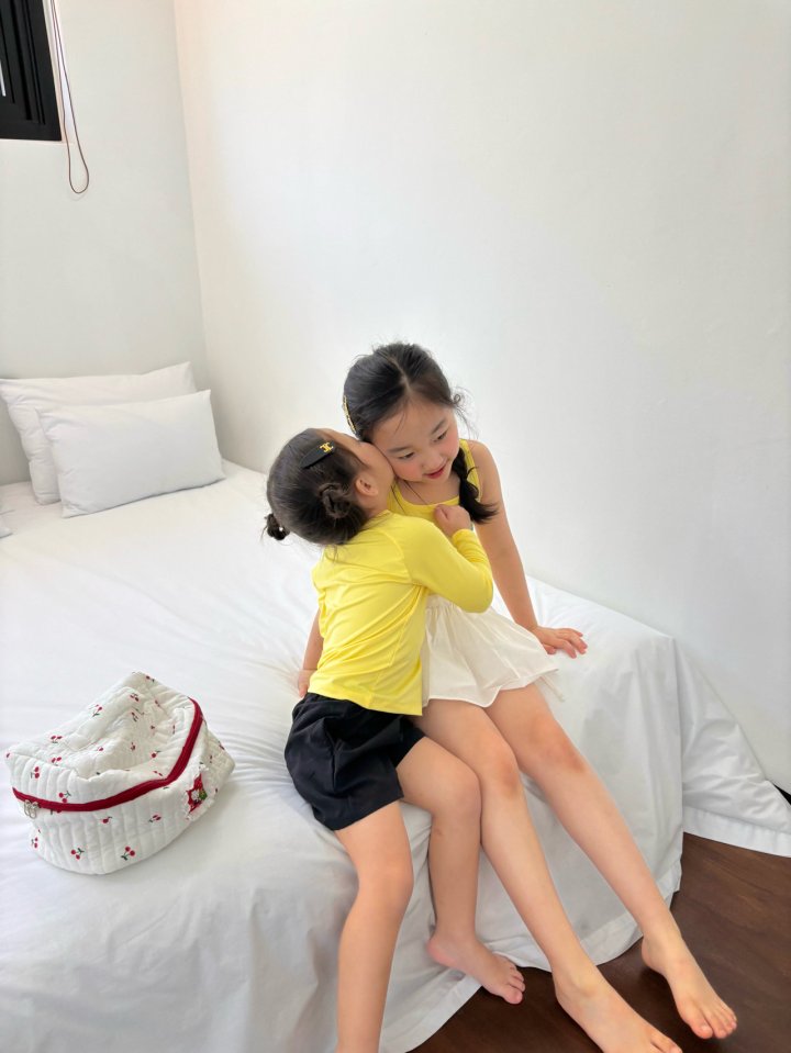 Log101 - Korean Children Fashion - #kidsshorts - Palm Tree Rash Guard - 8
