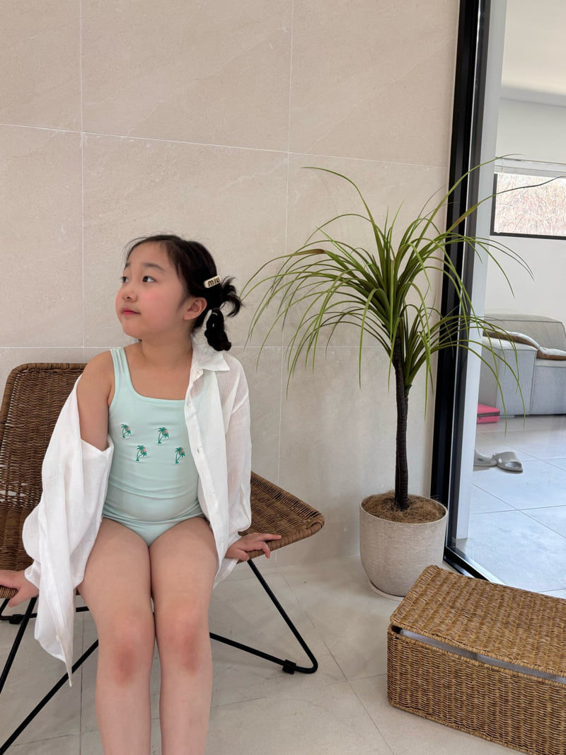 Log101 - Korean Children Fashion - #kidzfashiontrend - Log Palm Swimsuit - 11