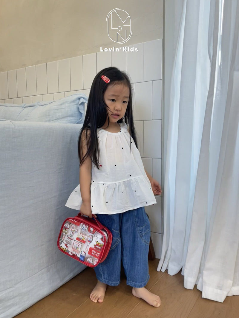Lovin - Korean Baby Fashion - #babyboutique - Braindart Denim Pants - 5