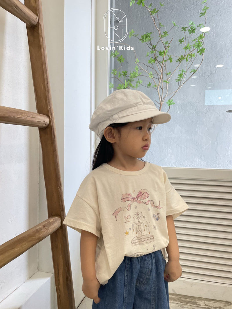 Lovin - Korean Baby Fashion - #babyboutique - Ribbon Tee
