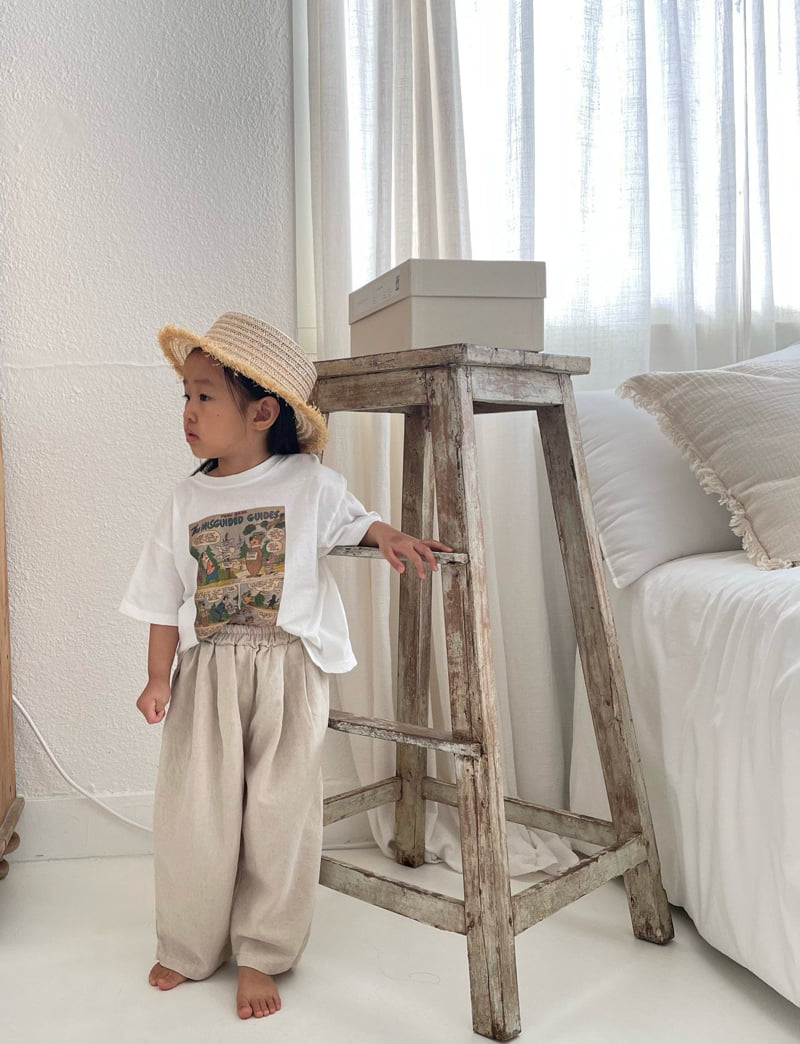 Lovin - Korean Baby Fashion - #babyclothing - Cartoon Tee - 11