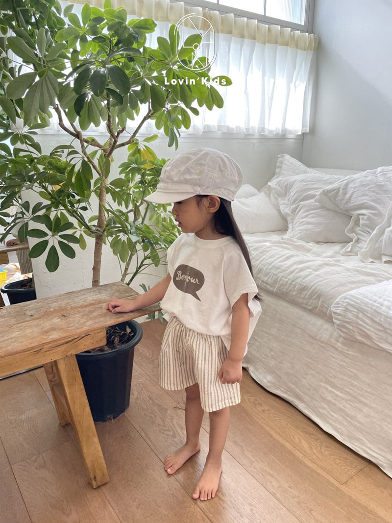 Lovin - Korean Baby Fashion - #babyfashion - Neo Stripe Shorts - 3