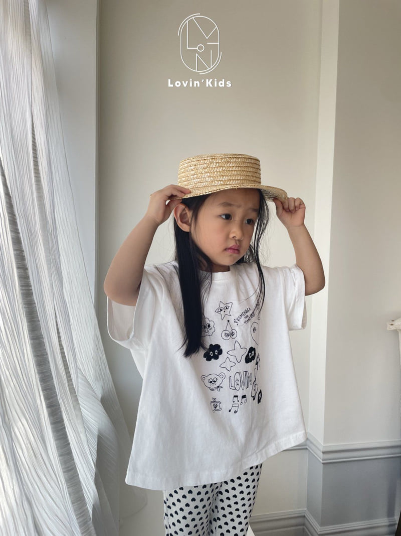 Lovin - Korean Baby Fashion - #babyfashion - Drawing Tee
