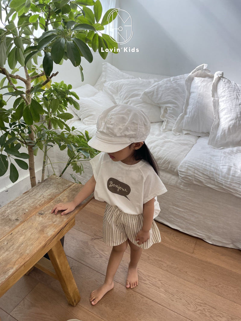 Lovin - Korean Baby Fashion - #babygirlfashion - Neo Stripe Shorts - 5