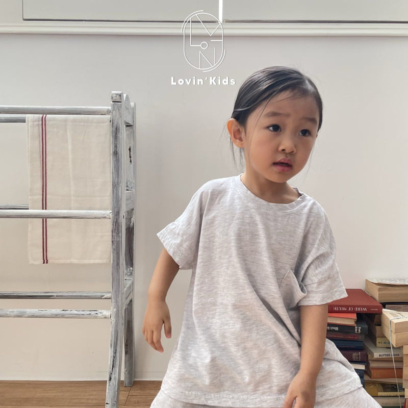 Lovin - Korean Baby Fashion - #babylifestyle - Pocket Tee