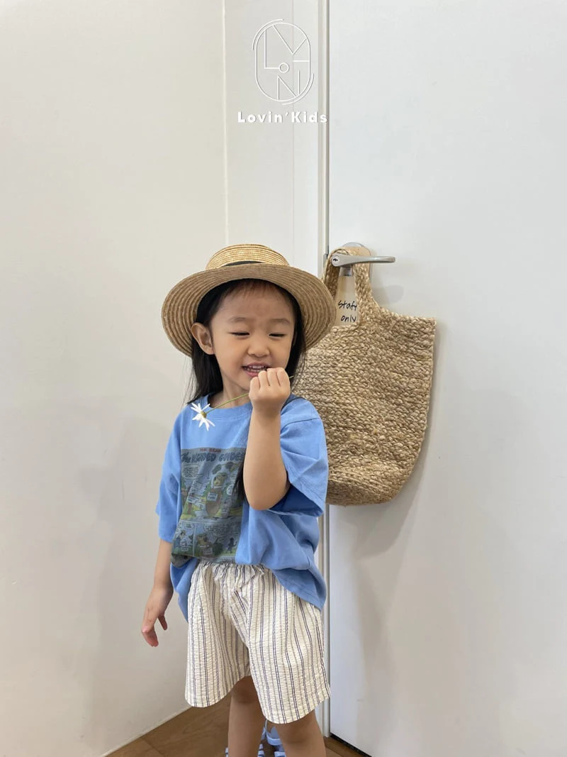 Lovin - Korean Baby Fashion - #babyoninstagram - Neo Stripe Shorts - 7