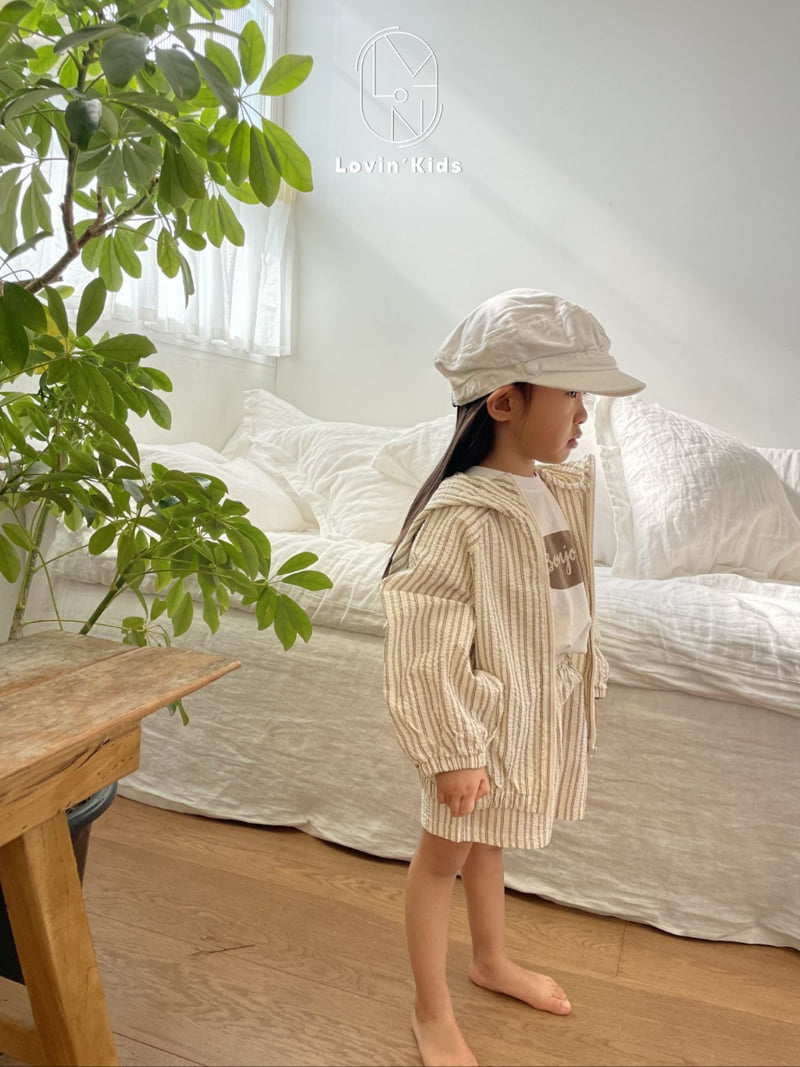 Lovin - Korean Baby Fashion - #babyoninstagram - Square Windbreaker - 6