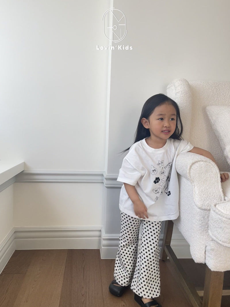 Lovin - Korean Baby Fashion - #babyoninstagram - Drawing Tee - 5