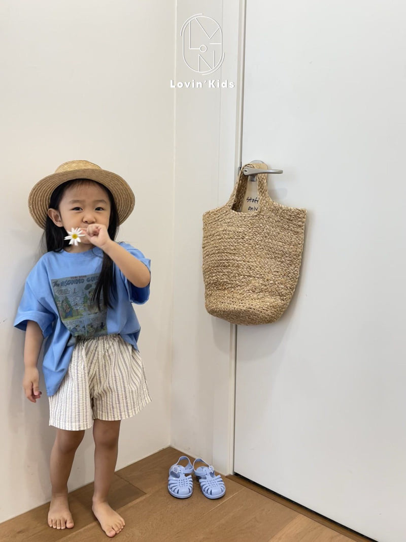 Lovin - Korean Baby Fashion - #babyootd - Neo Stripe Shorts - 8