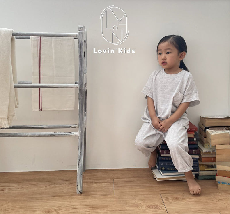 Lovin - Korean Baby Fashion - #babyootd - Pocket Tee - 3