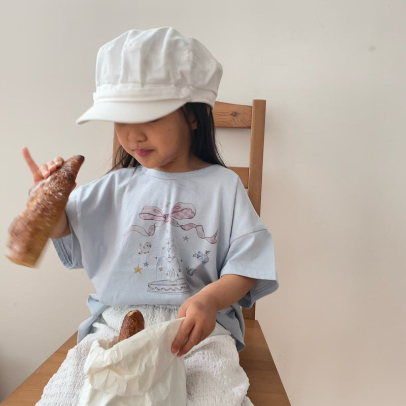 Lovin - Korean Baby Fashion - #babyootd - Ribbon Tee - 9