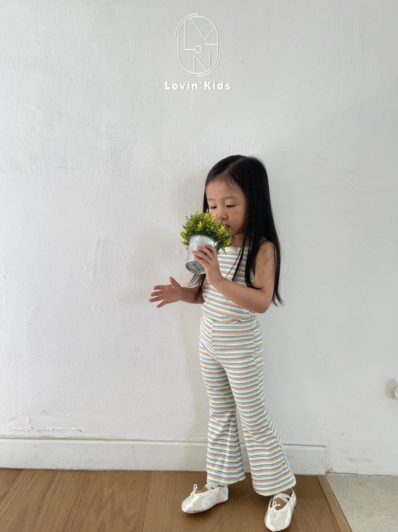 Lovin - Korean Baby Fashion - #babyootd - Lollipop Bootcut Pants - 3